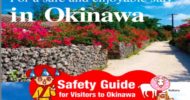 Emergency information guide for a safe and enjoyable stay in Okinawa